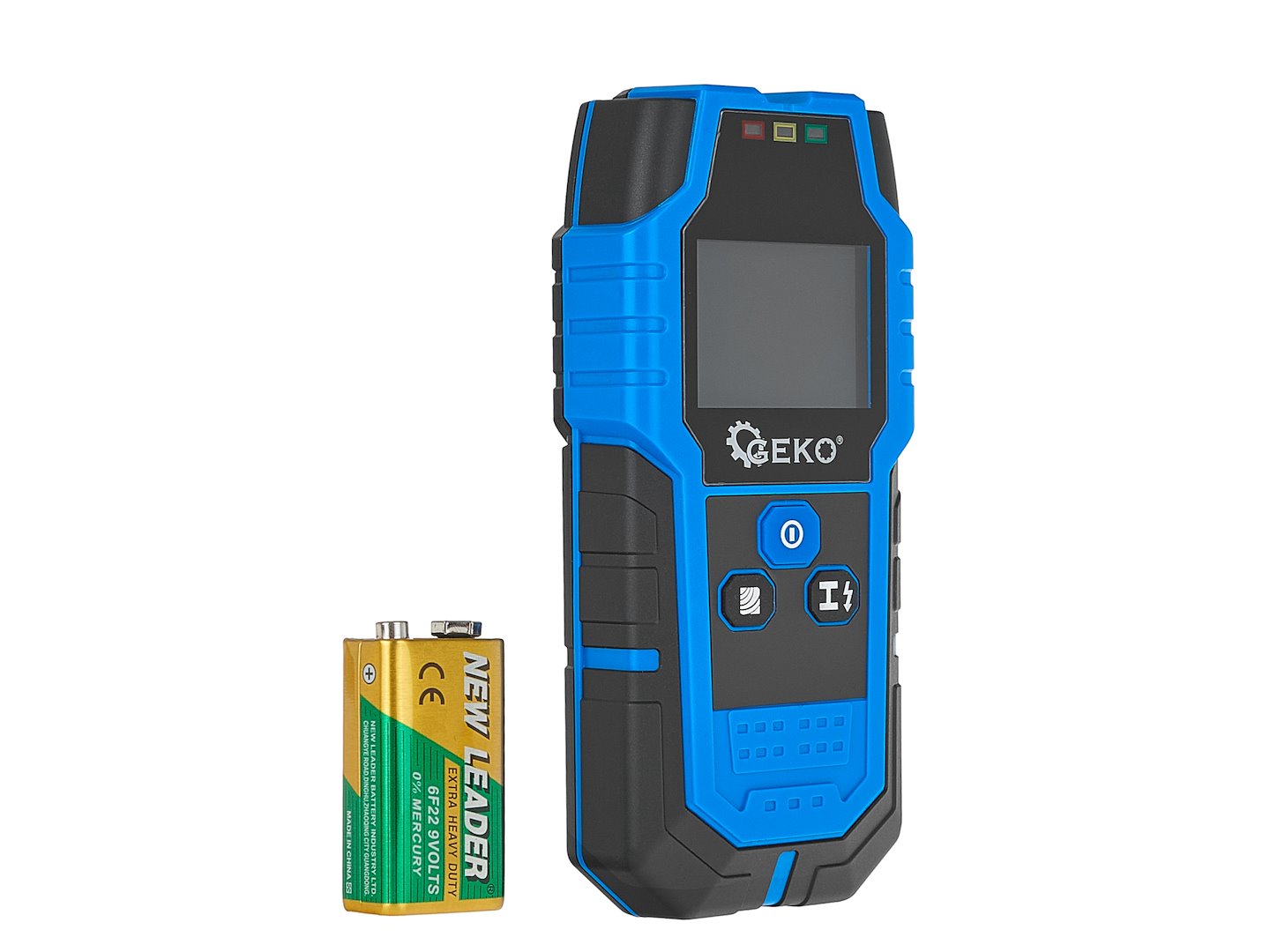 Rilevatore digitale, scanner da parete, con display LCD per rintraccio cavi nel muro  Geko