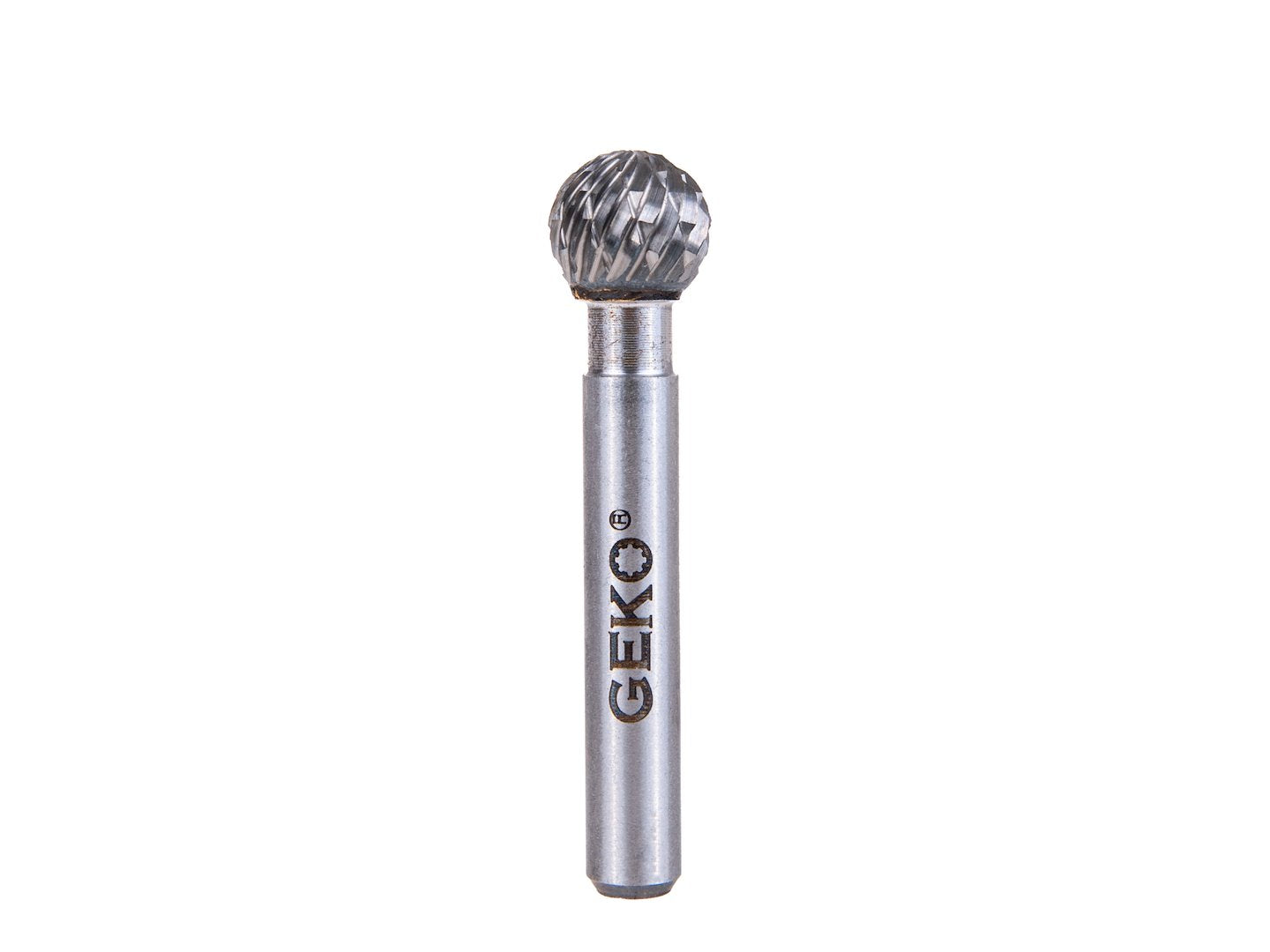 Set di 6 frese su gambo in carburo di tungsteno, kit frese rotanti, testa di affilatura per lucidatura metalli, incisione, foratura, 6 mm Geko