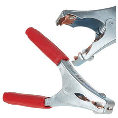 Elettro cavi - pinze a coccodrillo in acciaio zincato professionali per batteria auto moto camion tir trattori con morsettiera in rame, set di pinze di avviamento per batteria, pinze elettriche isolate rosse pinze di test automobilistiche, 500A plus