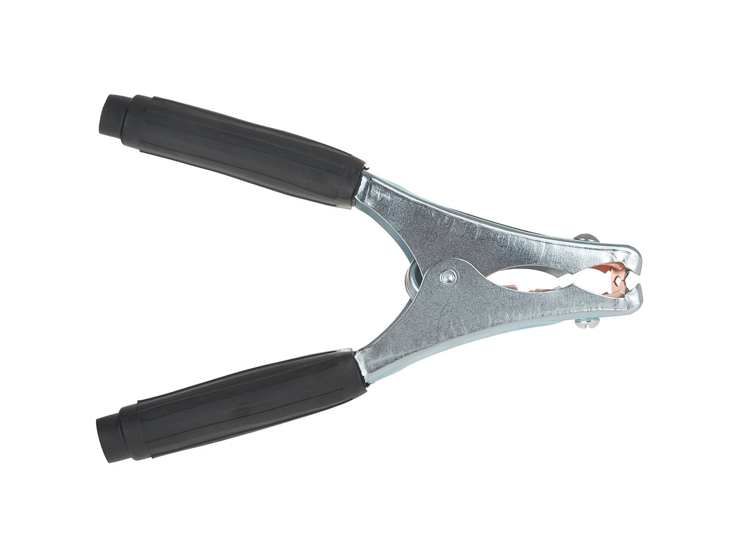 Elettro cavi - pinze a coccodrillo in acciaio zincato professionali per batteria auto moto camion tir trattori con morsettiera in rame, set di pinze di avviamento per batteria, pinze elettriche isolate rosse pinze di test automobilistiche, 500A minus
