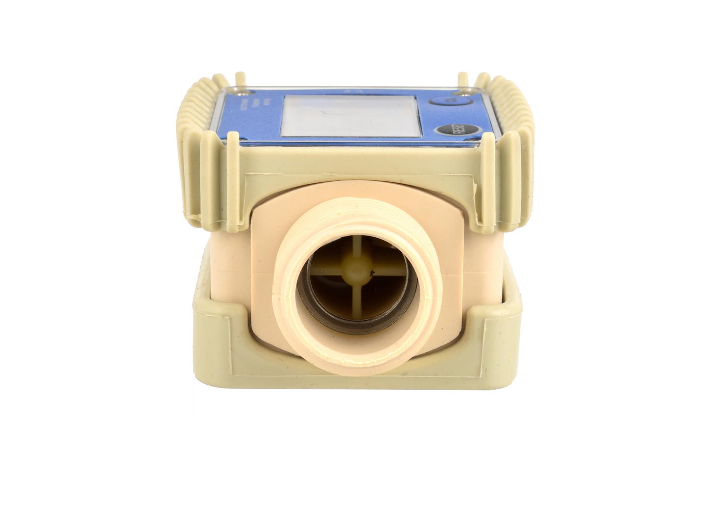 Misuratore di portata digitale a turbina, 1" NPT flussometro del carburante, misuratori del flusso con display lcd, per diesel kerosene benzina, 10 - 120 l/min