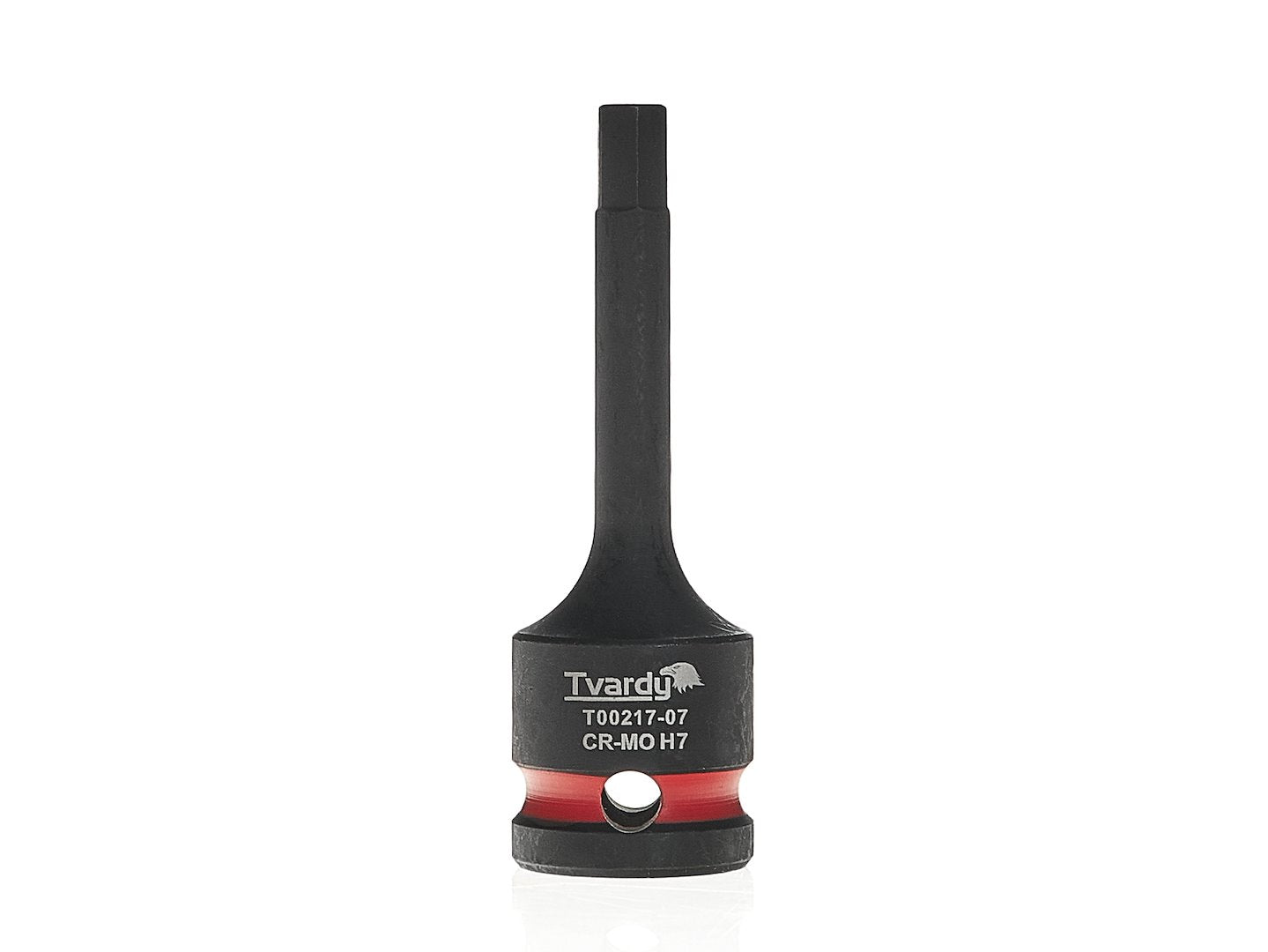 Chiave a bussola a impatto esagonale HEX, lunga, chiave a bussola esagonale d'impatto, H7 presa 1/2" attacco, Cr-Mo, per chiave dinamometrica, chiave a cricchetto e avvitatore a batteria, Tvardy