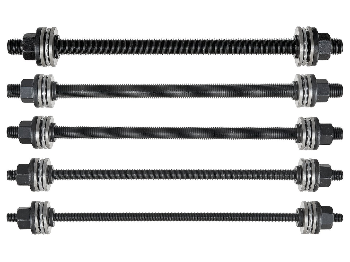 Set per montaggio e smontaggio boccole, cuscinetti e silentblock della sospensione , kit attrezzi per montaggio e smontaggio con 27 pezzi Geko