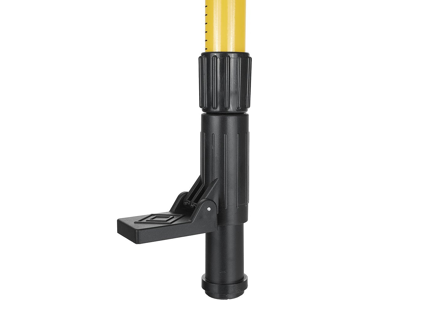 Asta telescopica per livella laser regolabile altezza estensibile dal pavimento al soffitto 4,2 m Geko con supporto