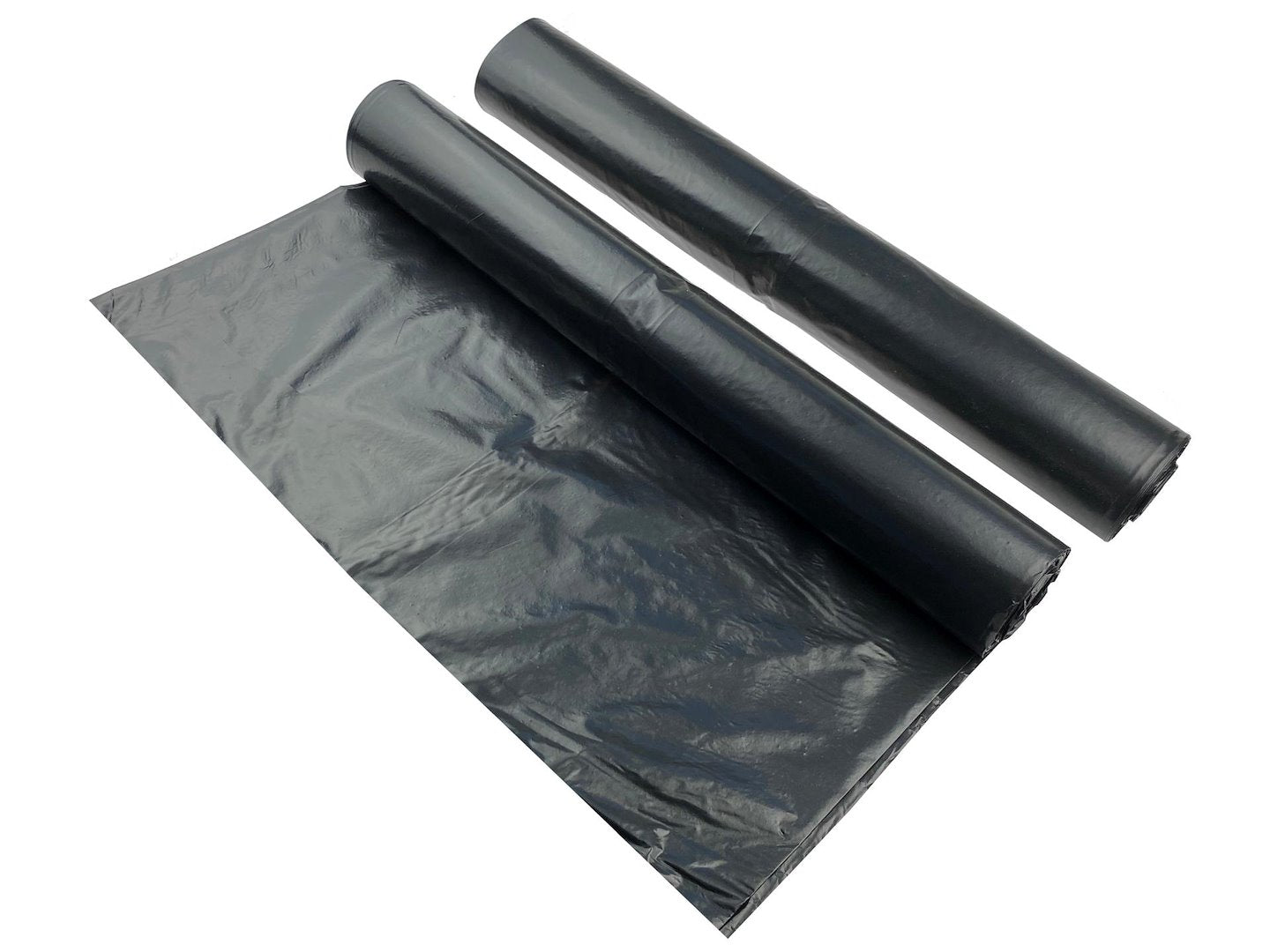 Sacchetti resistenti (10 pezzi), chiusura con manici, sacchetti per rifiuti neri con manico, 160 L, per cucina, casa, officina, garage, giardino