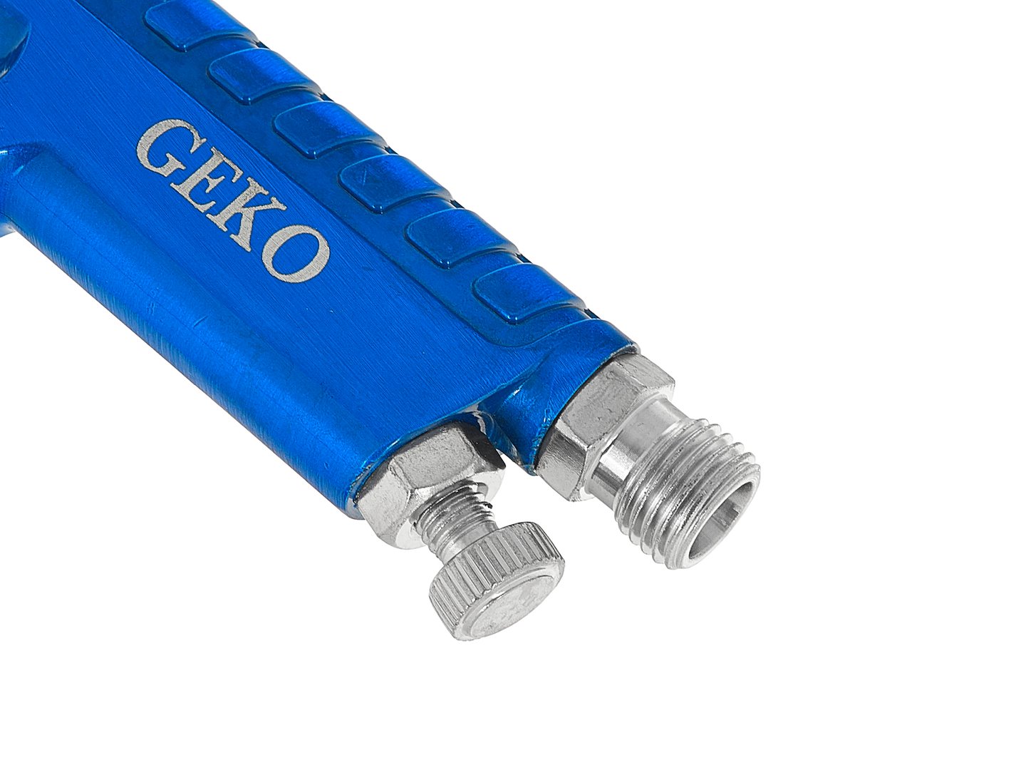 Pistola verniciatura a spruzzo HVLP con regolatore di pressione ,serbatoio 125 ml, ugello 0,8 mm