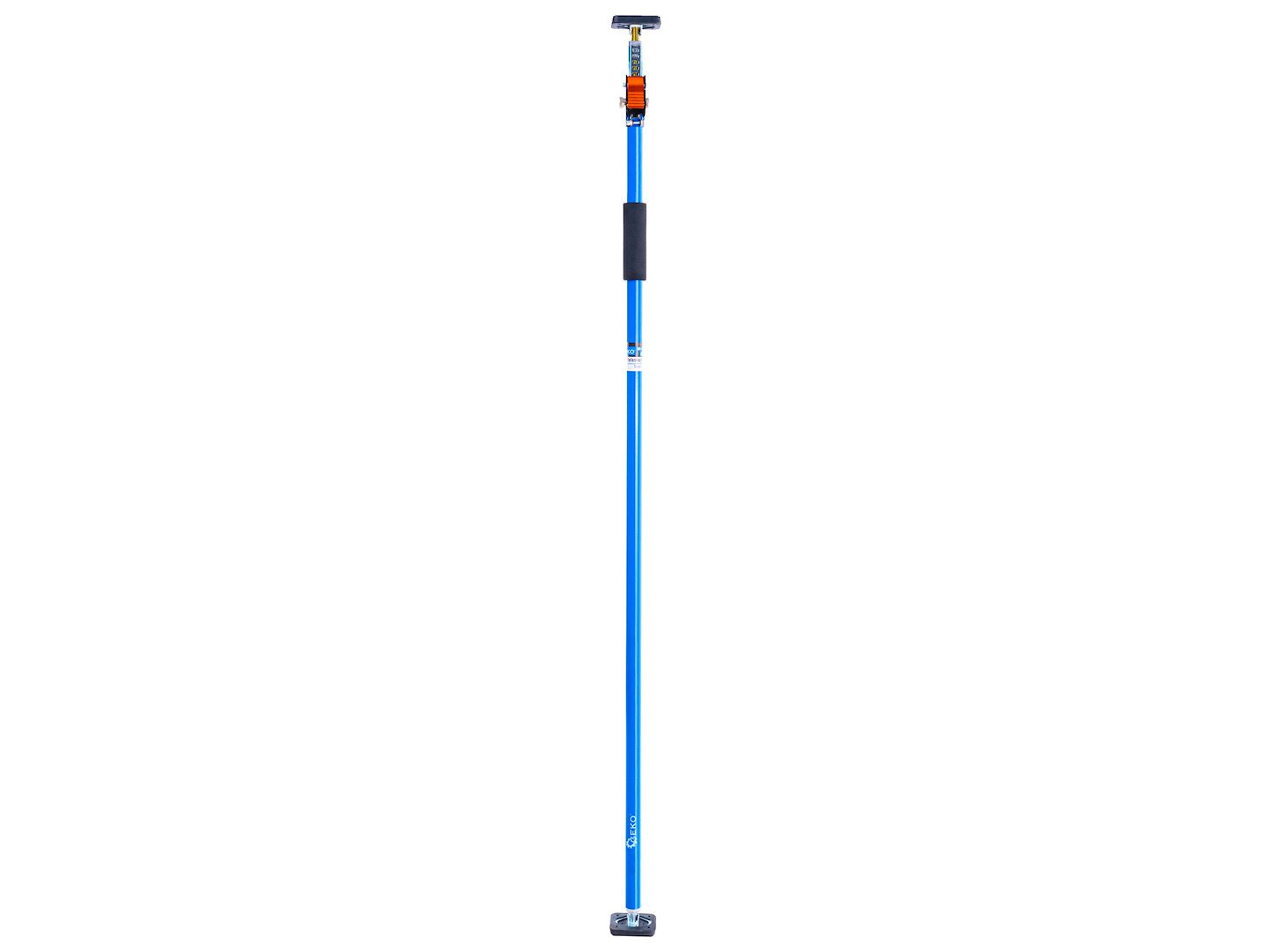 Supporto per montaggio, sostegno a soffitto puntello per solai telescopico di sostegno, per montaggio lastre, lunghezza regolabile 160–290 cm, portata 60 kg, Geko