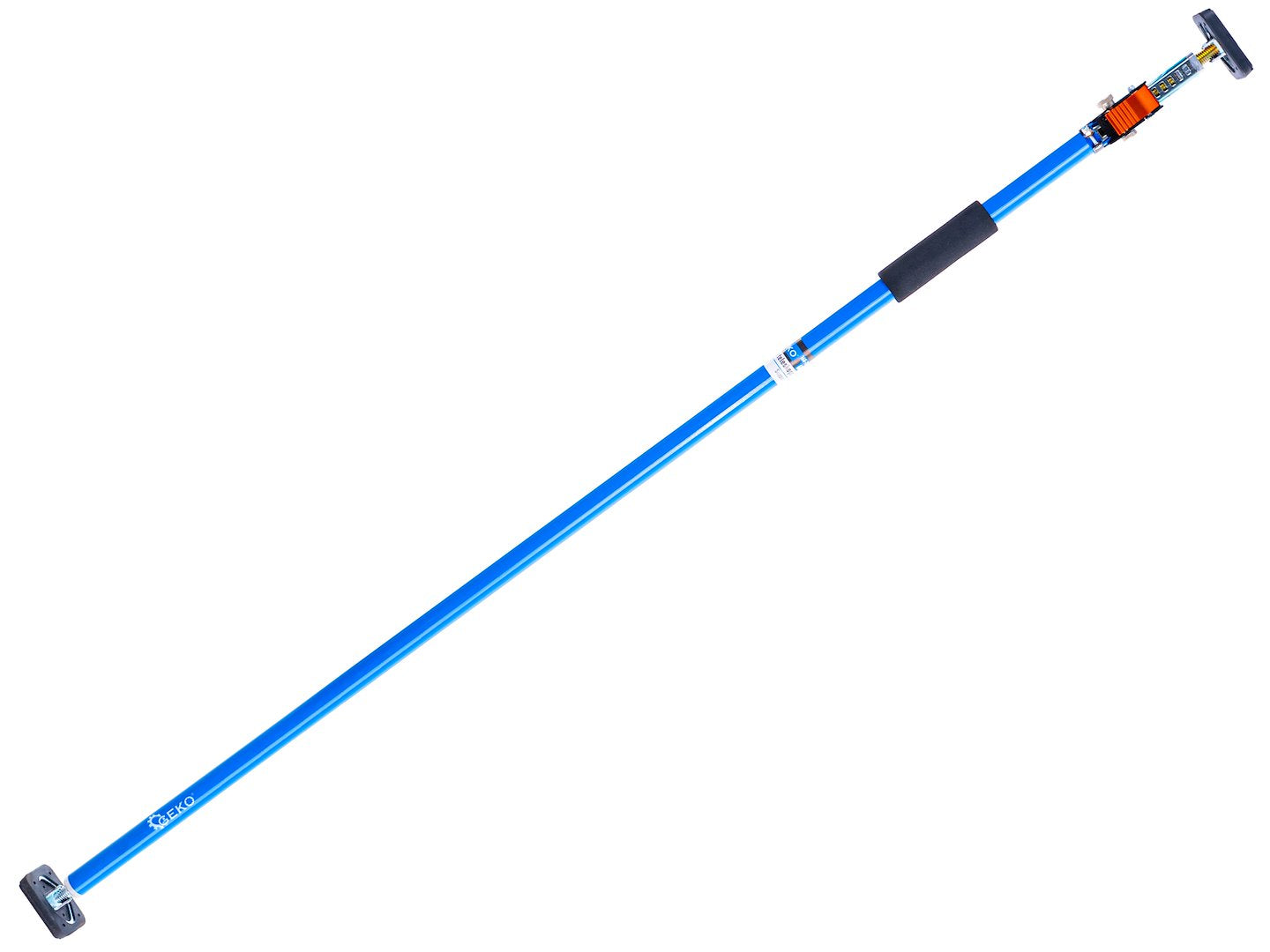 Supporto per montaggio, sostegno a soffitto puntello per solai telescopico di sostegno, per montaggio lastre, lunghezza regolabile 160–290 cm, portata 60 kg, Geko