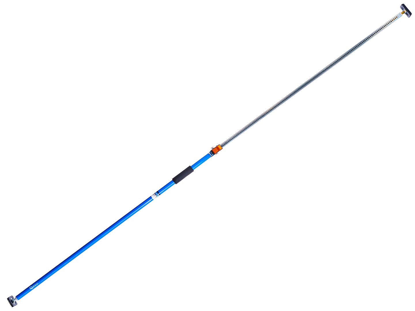 Supporto per montaggio, sostegno a soffitto puntello per solai telescopico di sostegno, per montaggio lastre, lunghezza regolabile 160–290 cm, portata 60 kg, Geko