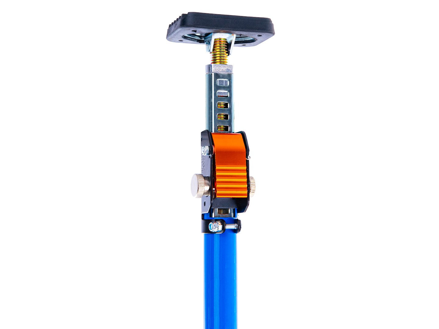Supporto per montaggio, sostegno a soffitto puntello per solai telescopico di sostegno, per montaggio lastre, lunghezza regolabile 160–290 cm, portata 60 kg, Geko