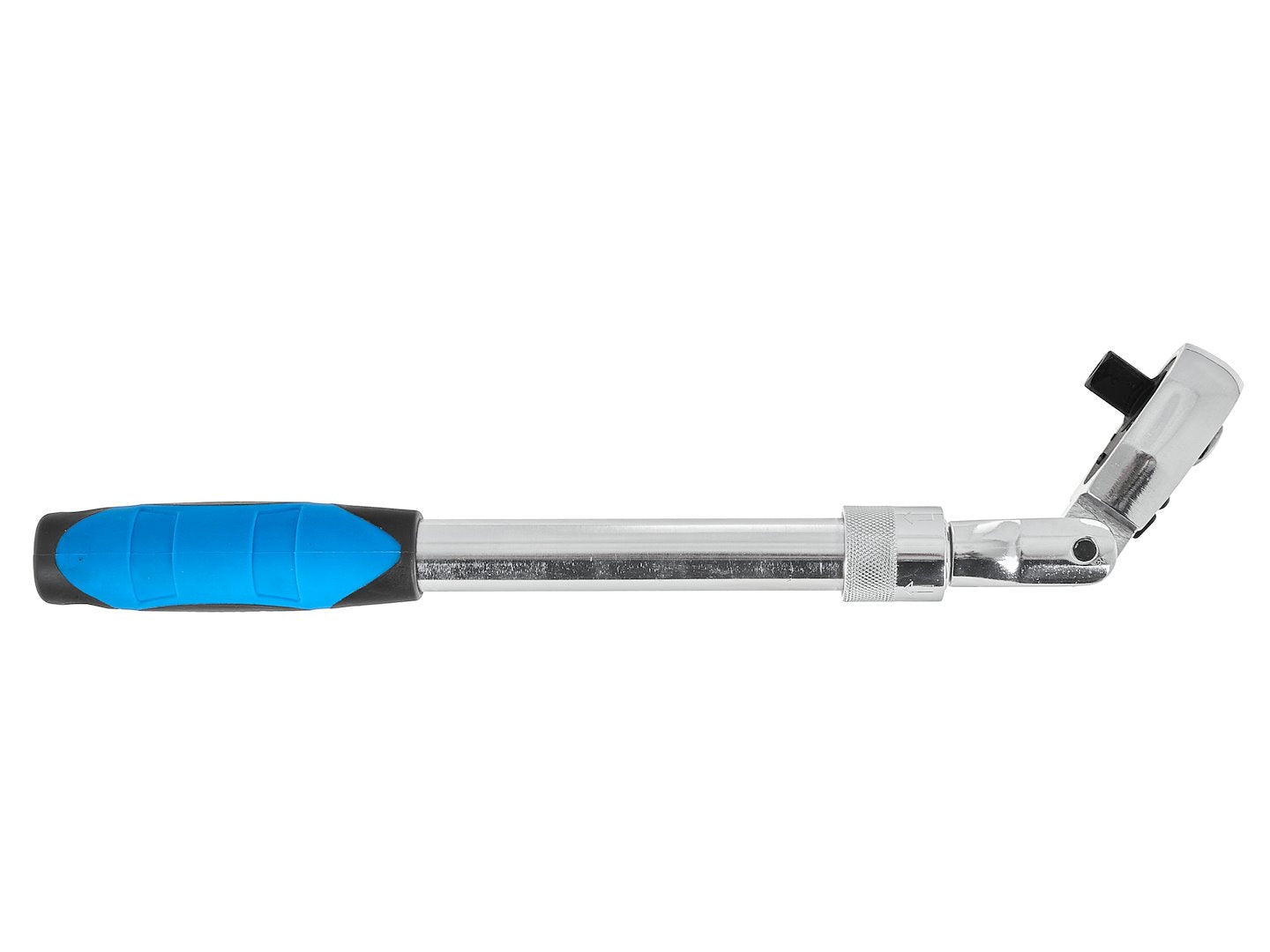 Cricchetto telescopico da 1/2" 370–510 mm, chiave a cricco telescopica con 48 denti, testa snodata, 72T CrV