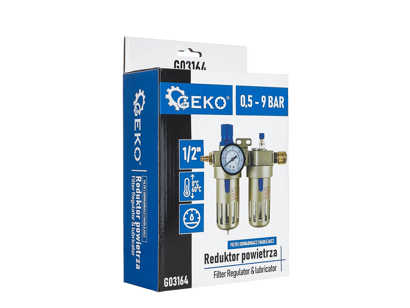 Separatore acqua e olio da 1/2 pollici, separatore d'acqua per compressore, filtro aria compressa