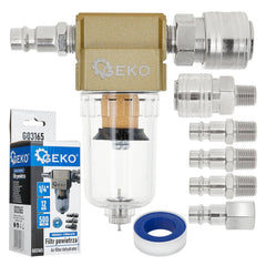 Separatore acqua e olio da 1/4 pollici, separatore d'acqua per compressore, filtro aria compressa
