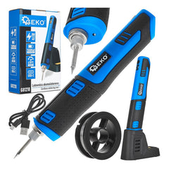Saldatore elettrico 4V, saldatore professionale, pistola termica elettrica, per lavori di copertura, modellismo, saldatore a pistola senza fili, 1500mAh 8W
