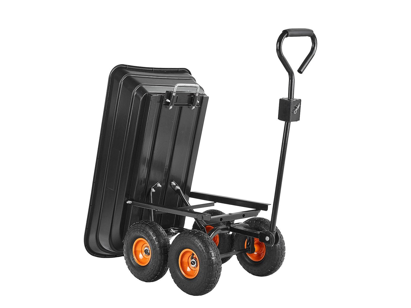 Carrello ribaltabile da giardino ,carriola ,carrello multiuso, per giardinaggio, edilizia, magazzini 75 kg Geko