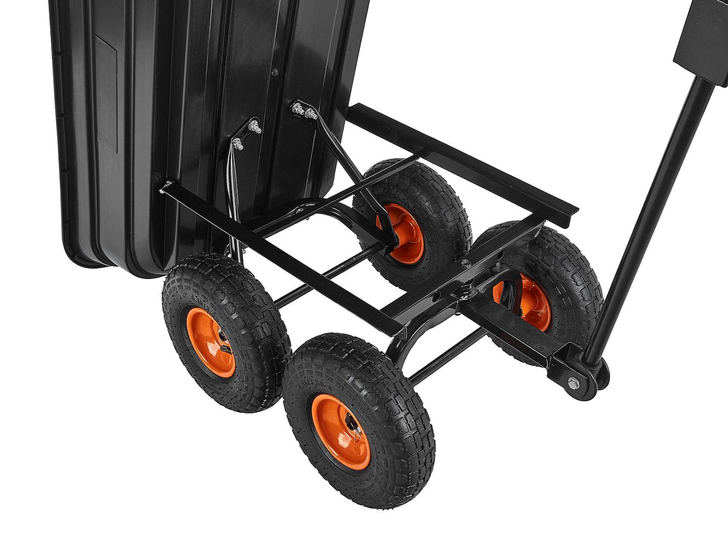 Carrello ribaltabile da giardino ,carriola ,carrello multiuso, per giardinaggio, edilizia, magazzini 75 kg Geko
