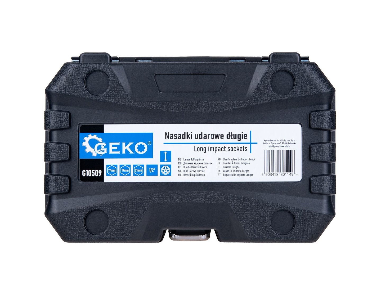Set di chiavi a bussola per cerchi in lega per avvitatore a impulsi, da 17 - 19 - 21 mm, 3 pezzi Gebo Tools