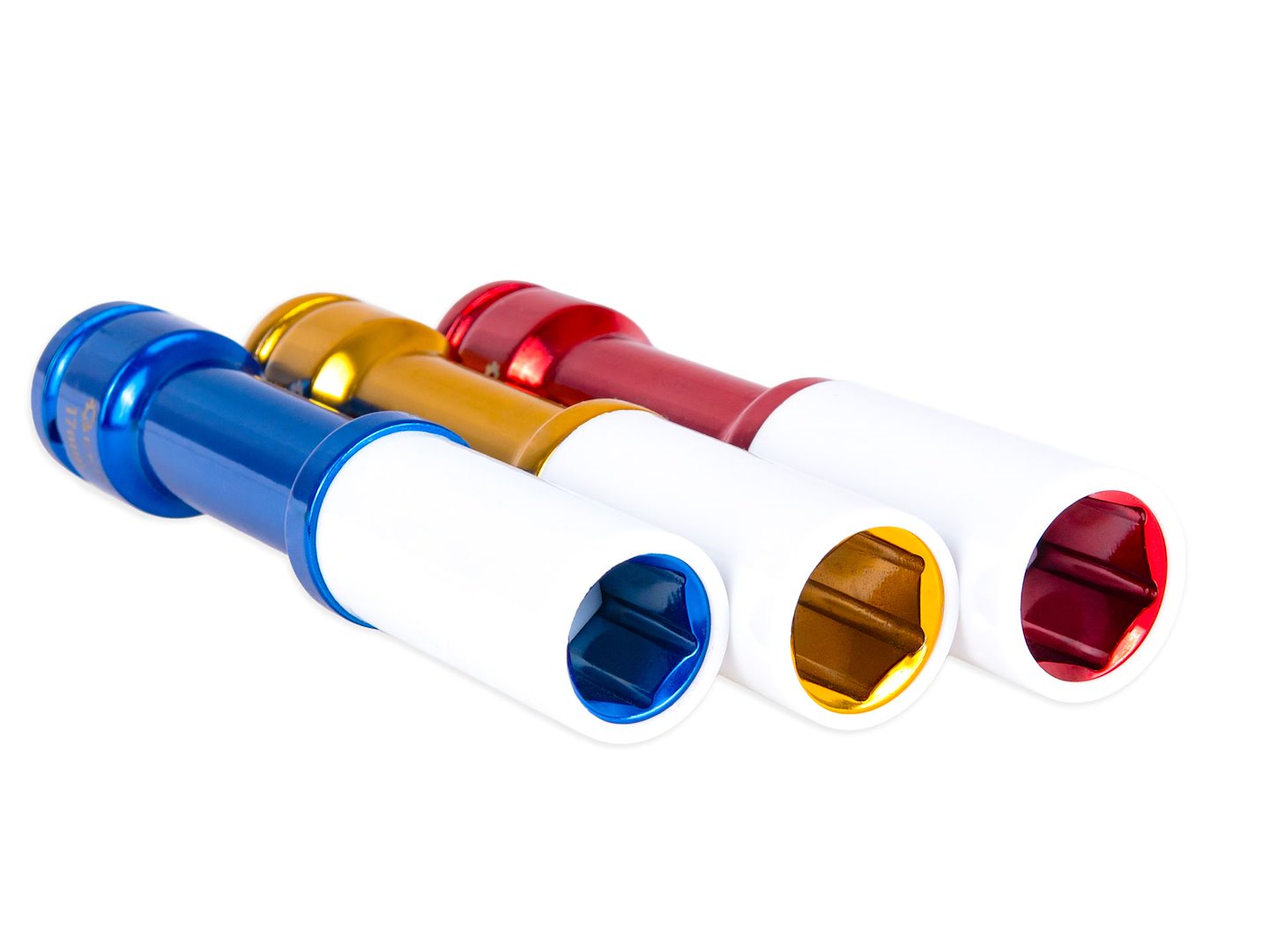 Set di chiavi a bussola per cerchi in lega per avvitatore a impulsi, da 17 - 19 - 21 mm, 3 pezzi Gebo Tools