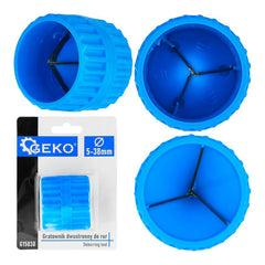 Sbavatore per tubi 2 in 1 universale 5-38 mm per interni ed esterni, per strumenti di sbavatura di tubi, utensile per smussare tubi, utensile per sbavare tubi per smussare, affilatrice per tubi, Geko