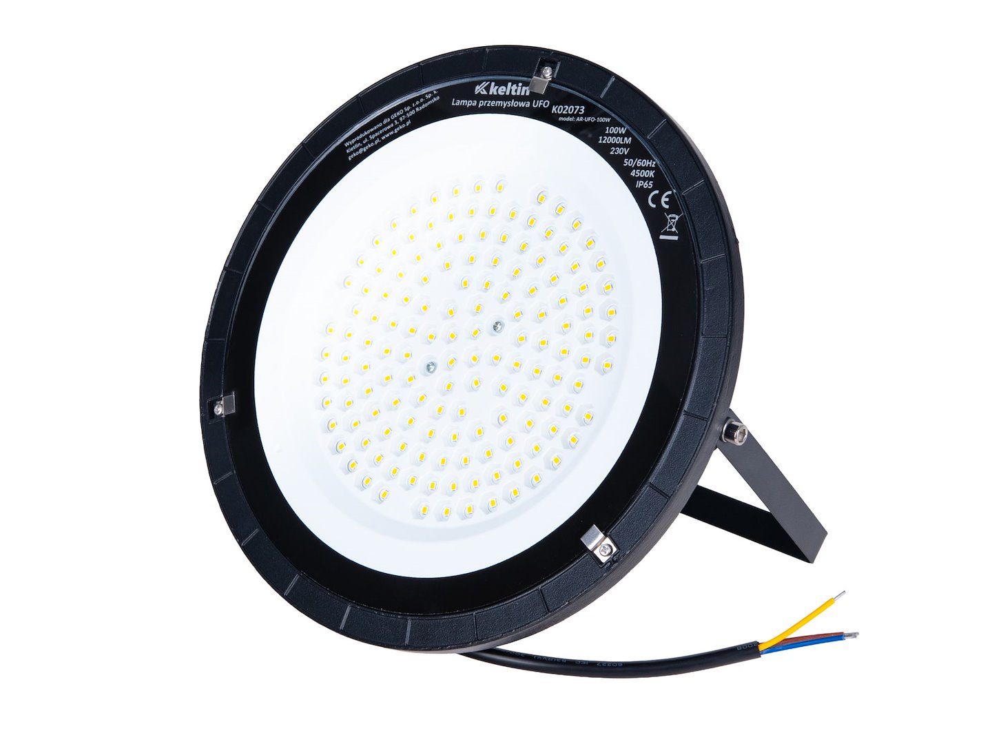 Lampada industriale a LED High Bay 100 w 12000LM  4500 K ,proiettore a LED, IP 65 Keltin