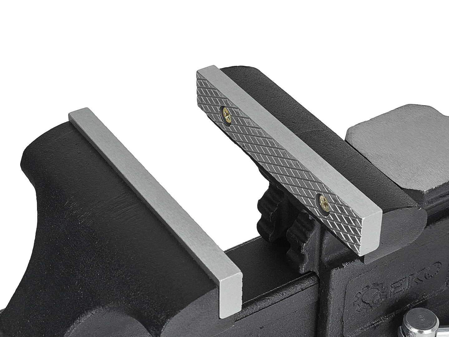 Morsa di precisione da banco con base girevole, morsa da banco rotante-girevole, per impieghi gravosi Heavy Duty, uso domestico commerciale da garage officina, morsa da banco apertura 125 mm Geko