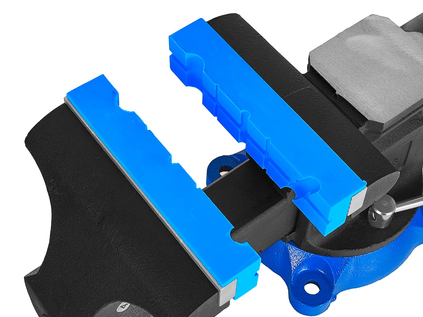 Morsa di precisione da banco con base girevole, morsa da banco rotante-girevole, per impieghi gravosi Heavy Duty, uso domestico commerciale da garage officina, morsa da banco apertura 150 mm Geko