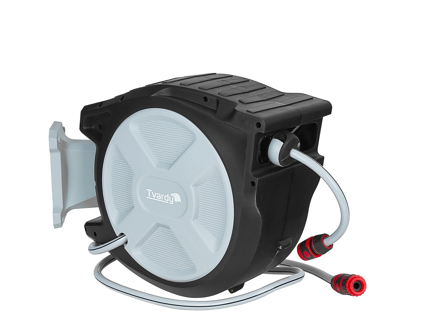 Avvolgitubo automatico retrattile 25m, diametro tubo 1/2", rullo per irrigazione da giardino, fissaggio a parete girevole 180°, per orto e pulizia domestica, Tvardy