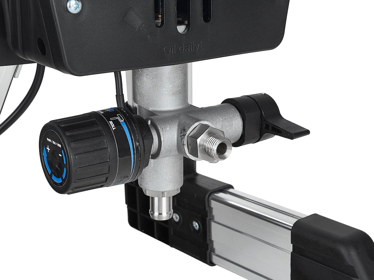 Pistola per pompa verniciatura idrodinamica X6 700 W 200 Bar 1.4 litro/min tubo 15 m, ugello 0.517 , spruzzo vernice ad alta pressione, uso commerciale per forniture di verniciatura per auto casa Geko