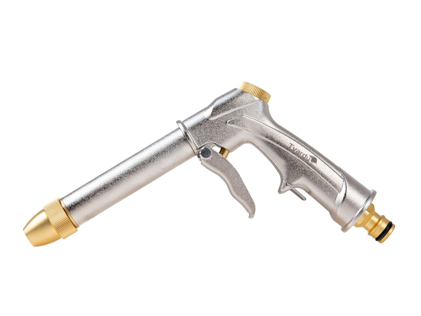 Pistola di irrigazione con lancia di irrigazione a getto regolabile automatico in metallo,27 cm BRASS-LINE