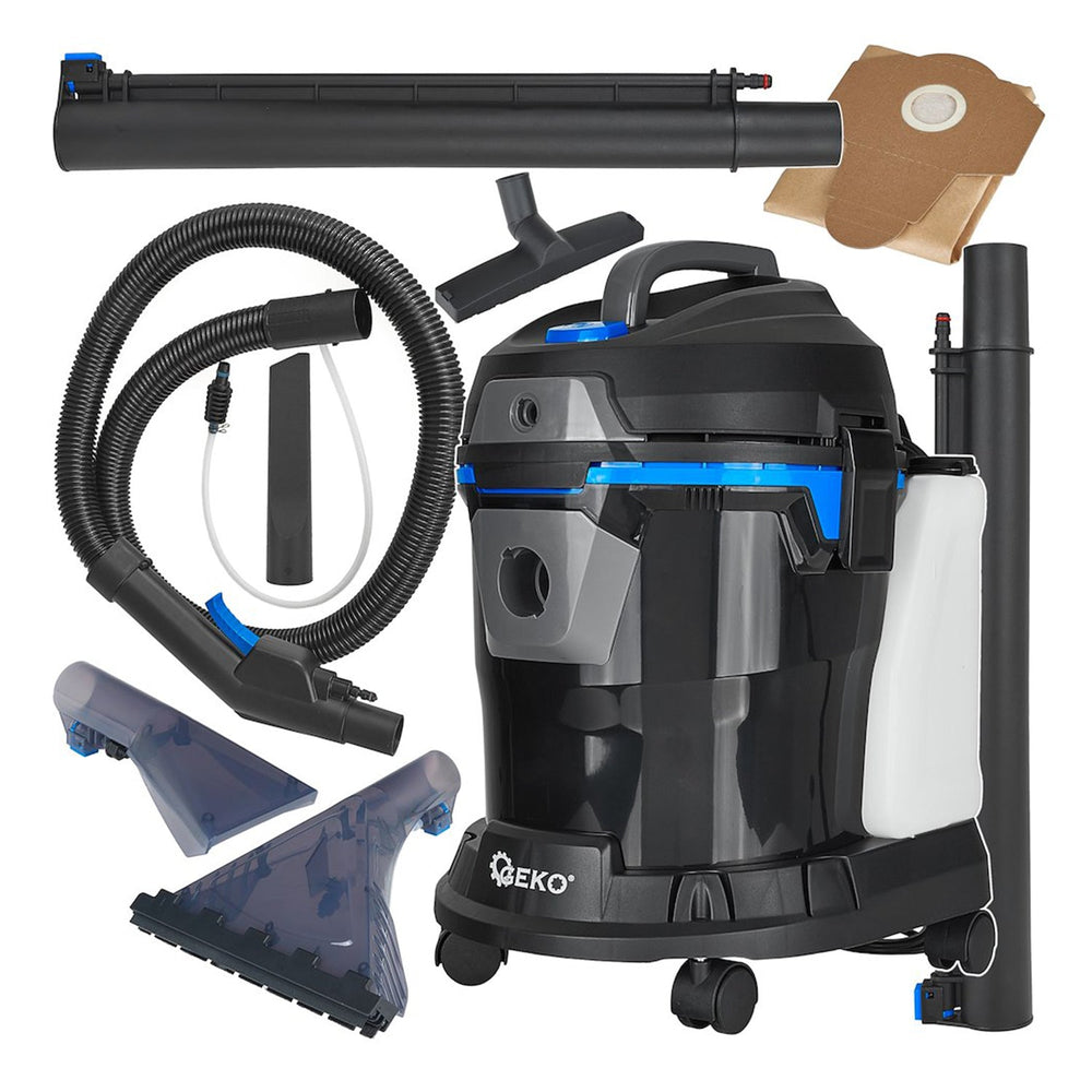 Aspirapolvere solidi e liquidi 1400w 15 litri Geko