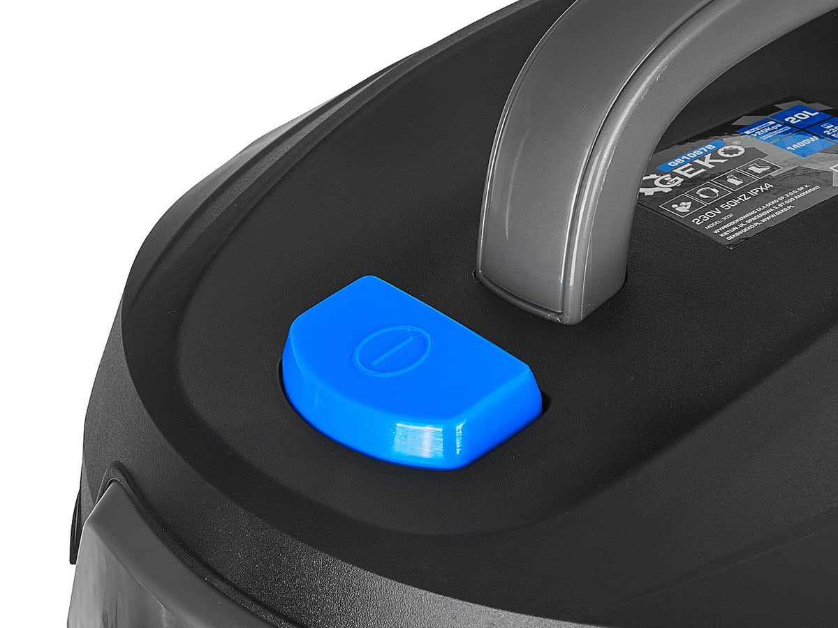 Aspirapolvere solidi e liquidi 1400w 20 litri Geko