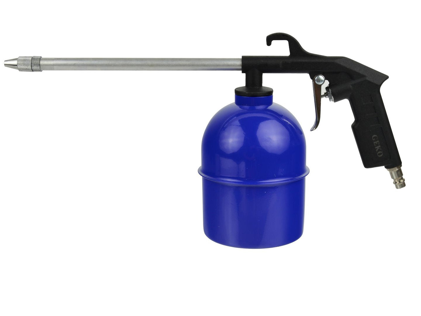 Kit di 5 accessori per compressore, inclusi gonfiagomme con manometro, pistola di soffiaggio, pistola a spruzzo per vernice, tubo a spirale, set kit accessori compressore, Geko