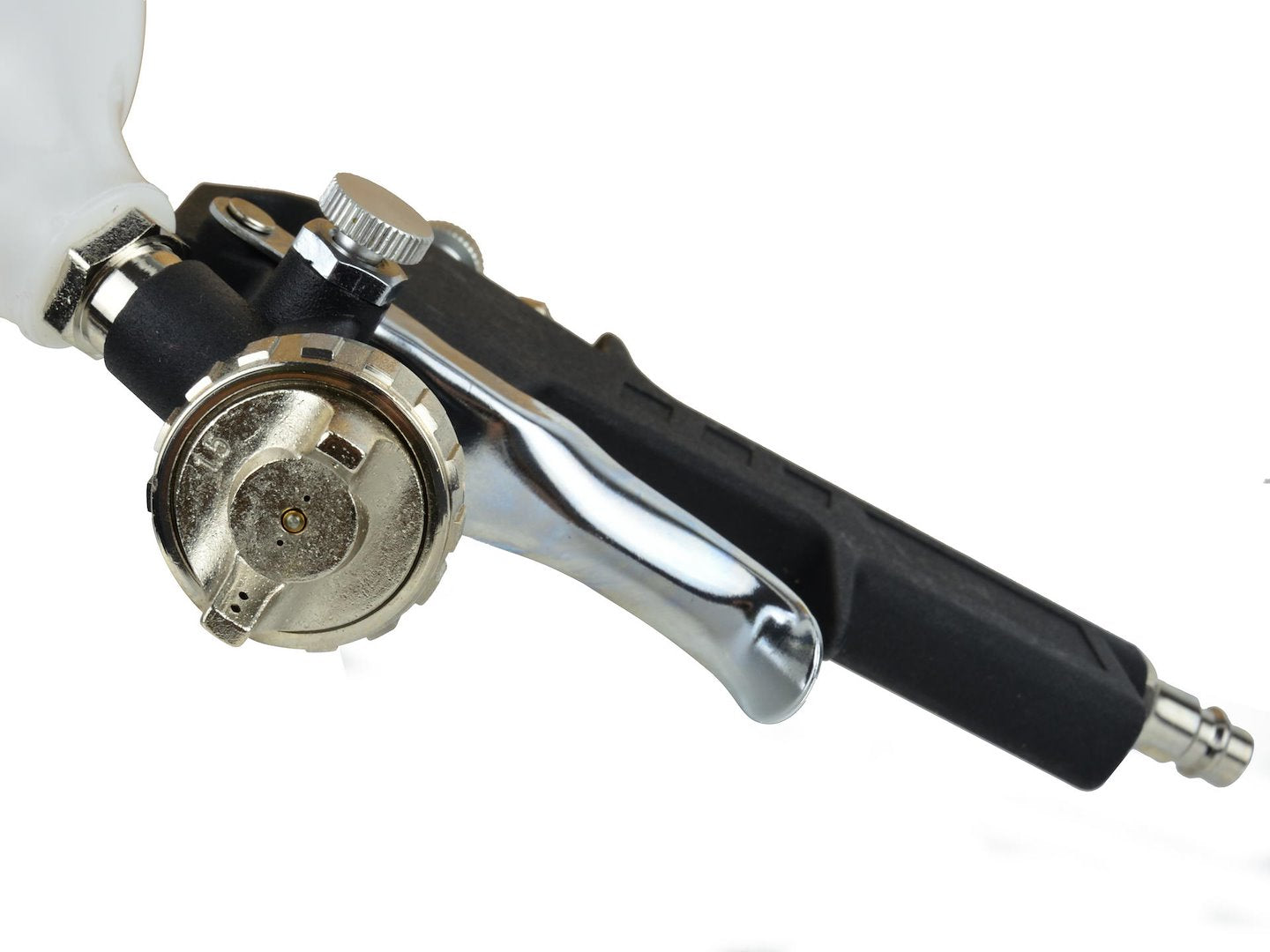 Kit di 5 accessori per compressore, inclusi gonfiagomme con manometro, pistola di soffiaggio, pistola a spruzzo per vernice, tubo a spirale, set kit accessori compressore, Geko