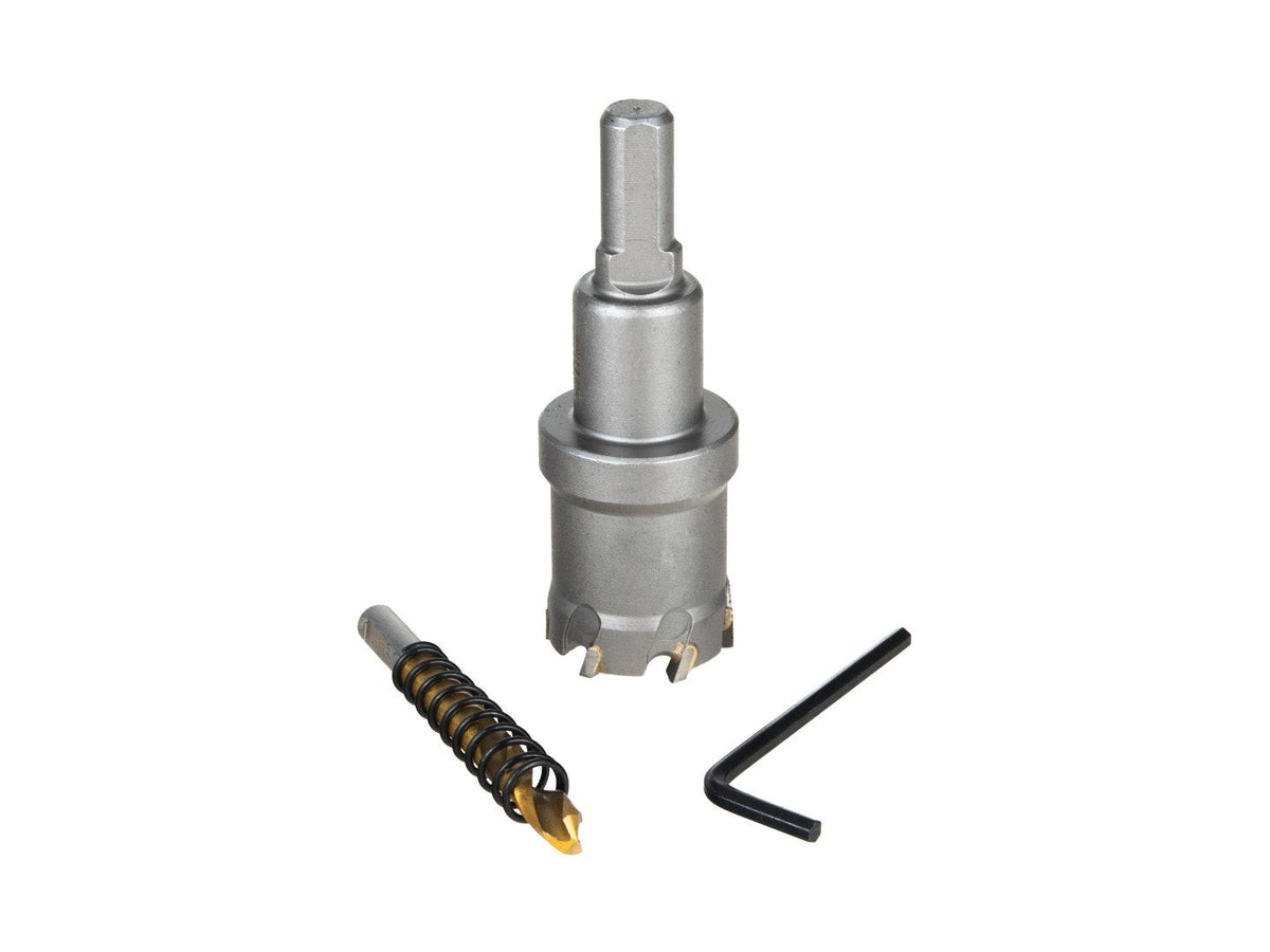 Tazza-fresa-corona TCT in metallo duro 27 mm, per carotaggio, carotatrice per metallo Geko