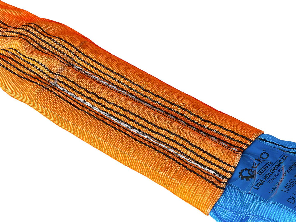 Cinghia di traino professionale 6 m 56 tonnellate per veicoli pesanti Geko