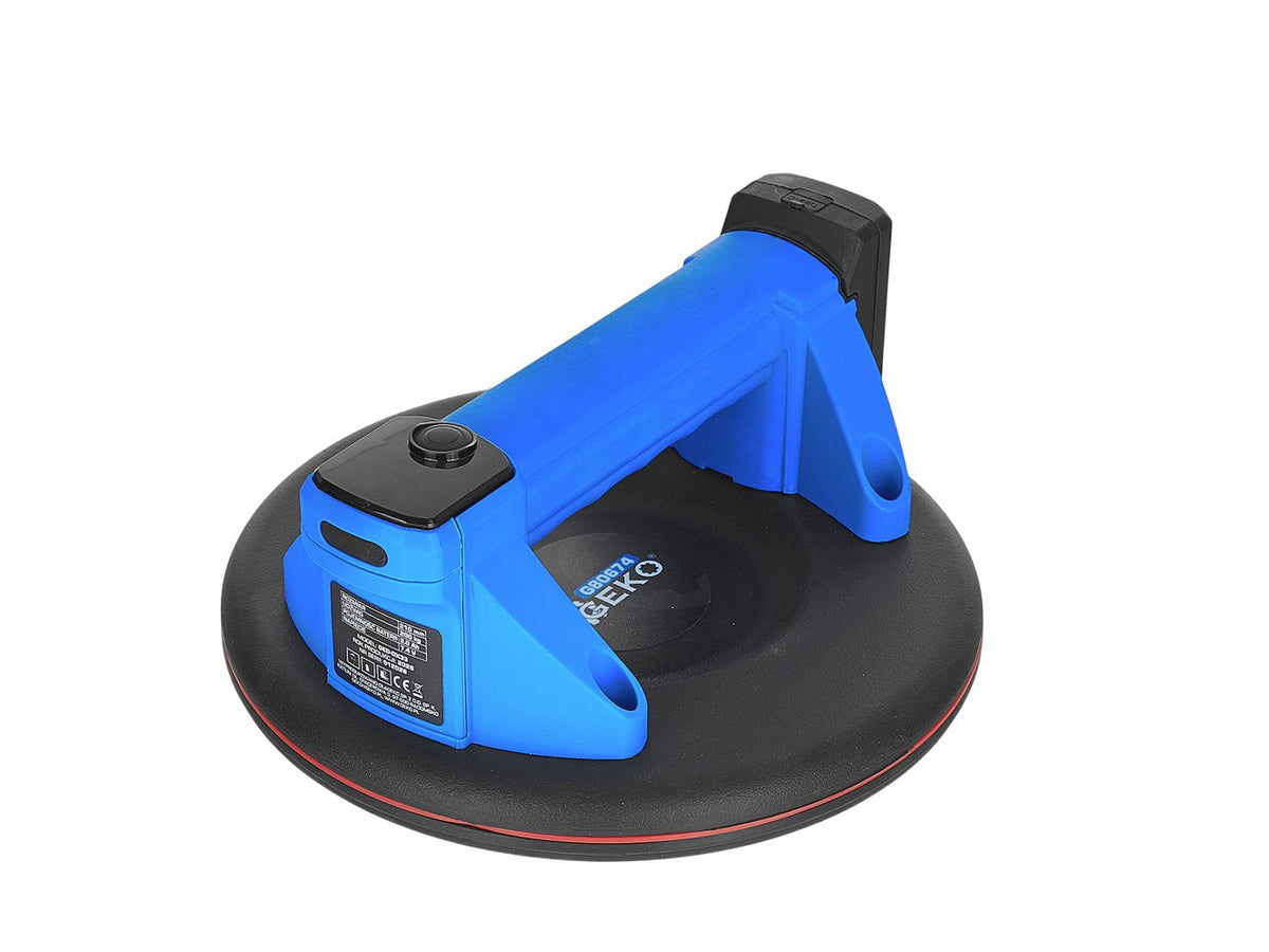 Ventosa elettrica a batteria 210 mm – 3.7 V, 4.0 Ah, portata 200 kg Geko