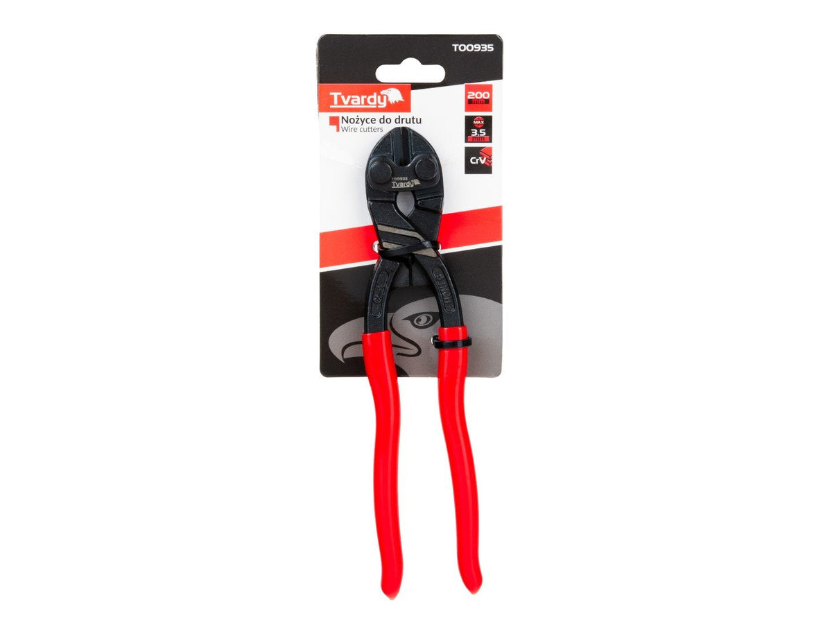 Mini tronchese da 200 mm, per cavi in acciaio legato forgiato, Tvardy