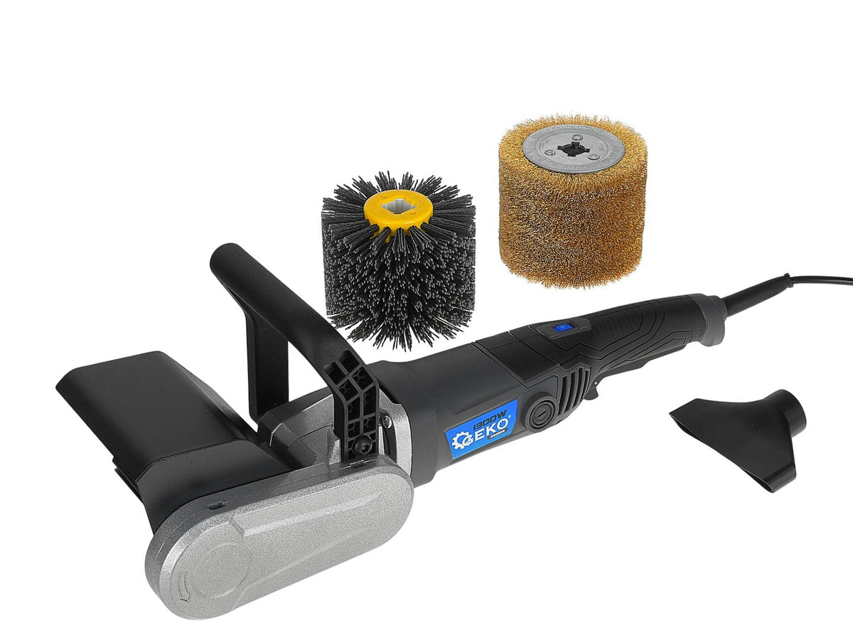 Satinatrice, levigatrice metallo e legno 1300w Geko