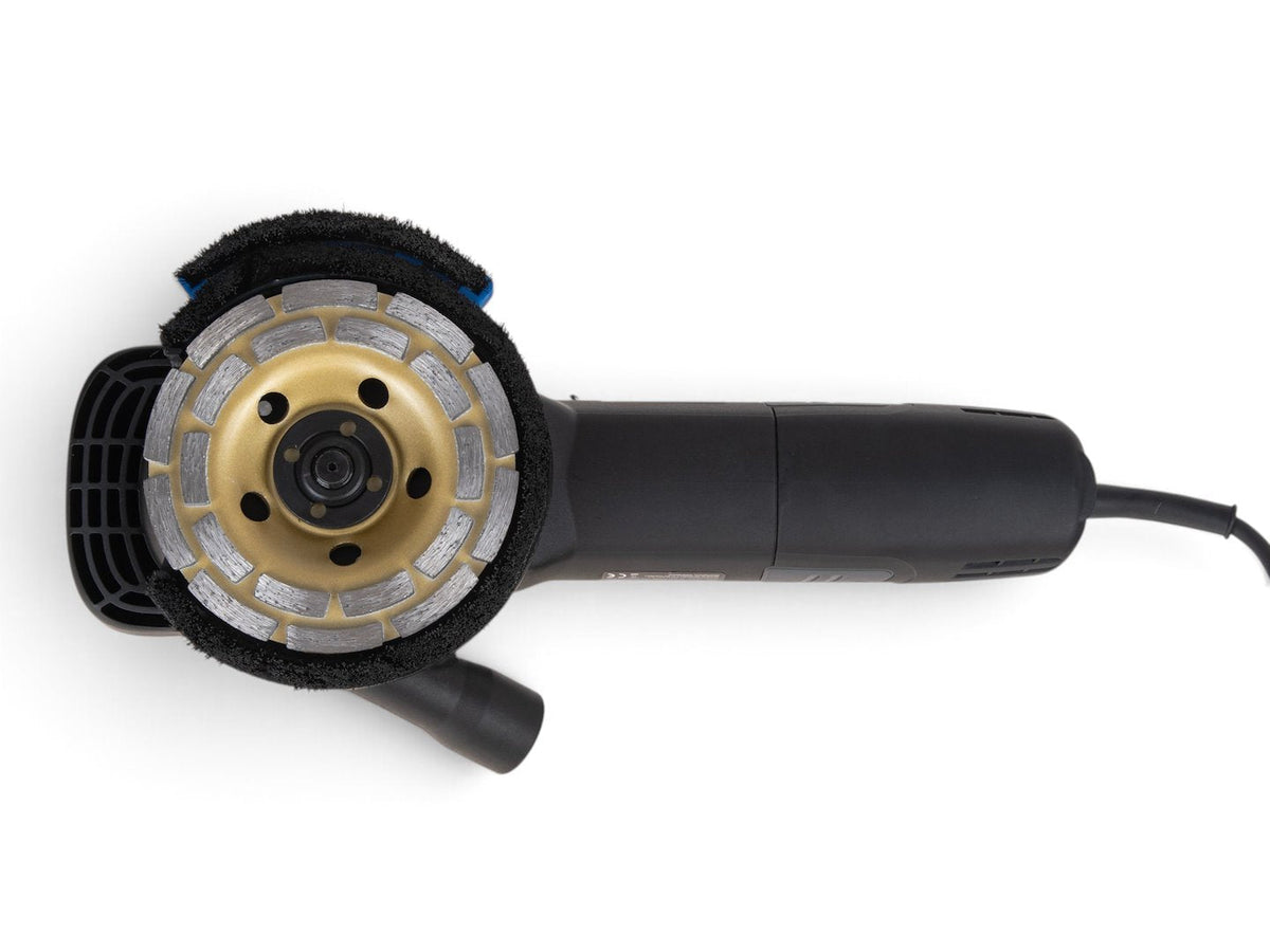 Levigatrice per calcestruzzo, 125 mm, con valigetta, velocità regolabile, 1400 W Geko