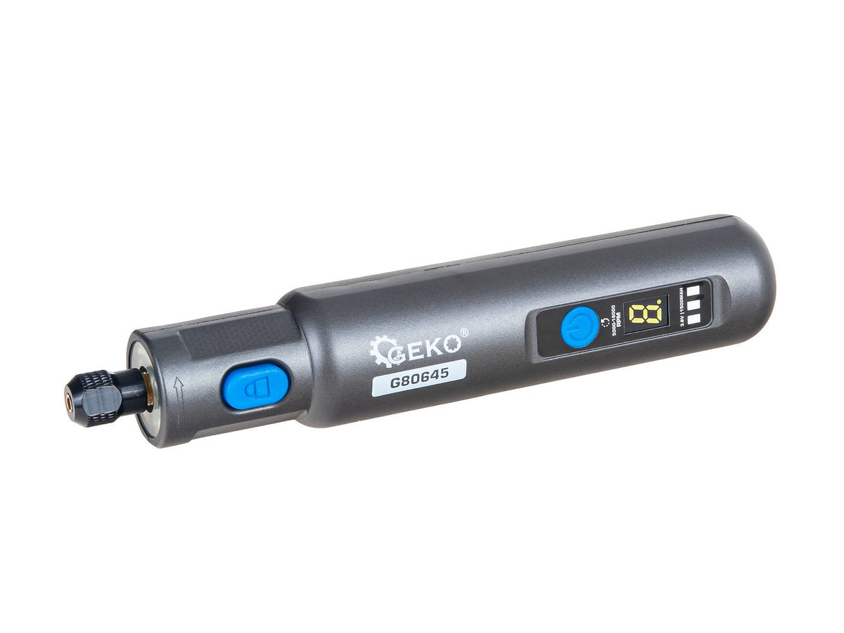 Mini smerigliatrice a batteria con accessori, 3.6 V, 1500 mAh Geko