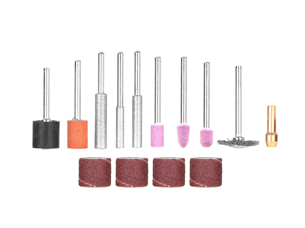 Mini smerigliatrice diritta a batteri 3.6 V – 1500 mAh, con accessori Geko