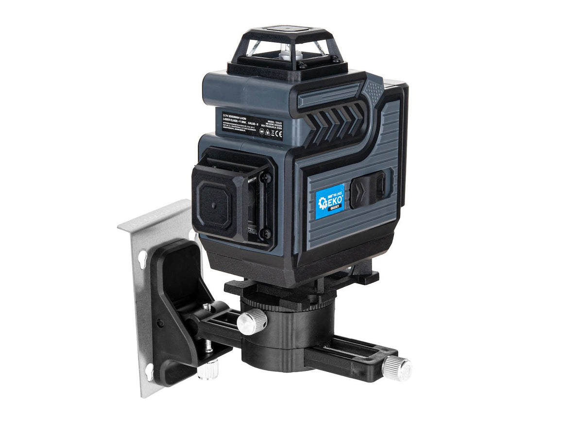 Livella laser 4d 360° con 2 batterie ricaricabili e treppiede