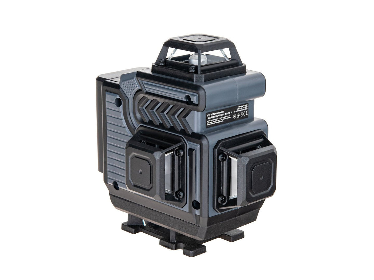 Livella laser 4d 360° con 2 batterie ricaricabili e treppiede