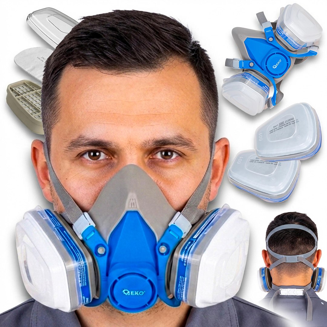 Maschera per verniciatura a spruzzo Geko
