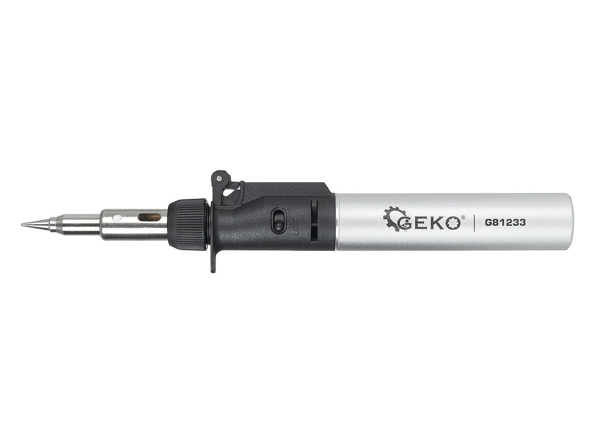 Saldatore a gas multifunzione con accessori Geko