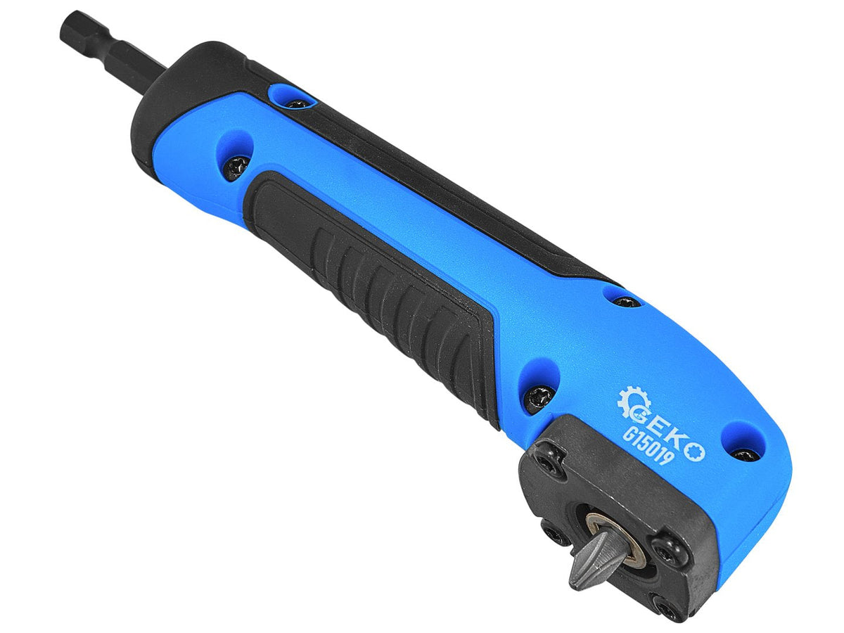 Adattatore angolare per avvitatore 1/4", 150 mm, 25 Nm Geko