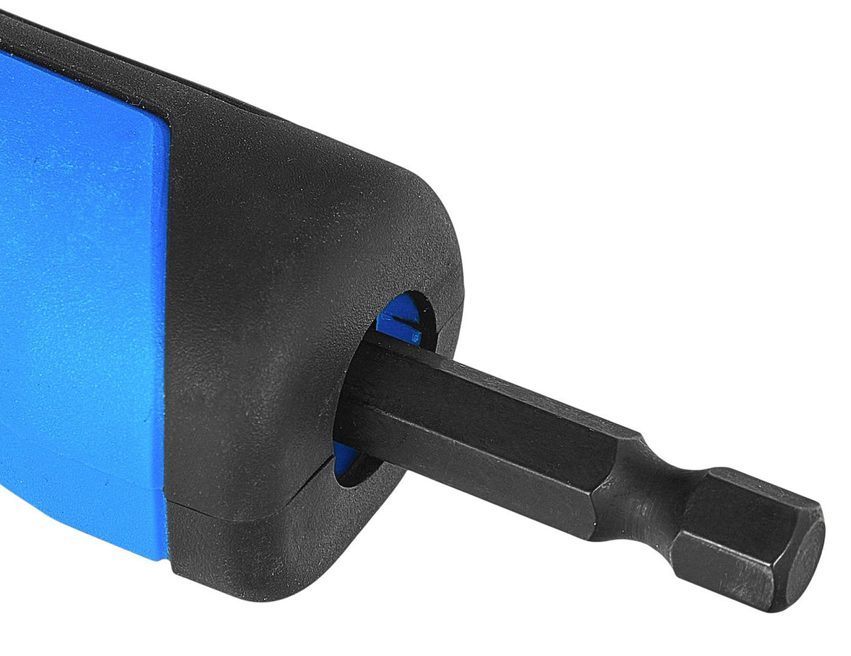 Adattatore angolare per avvitatore 1/4", 150 mm, 25 Nm Geko