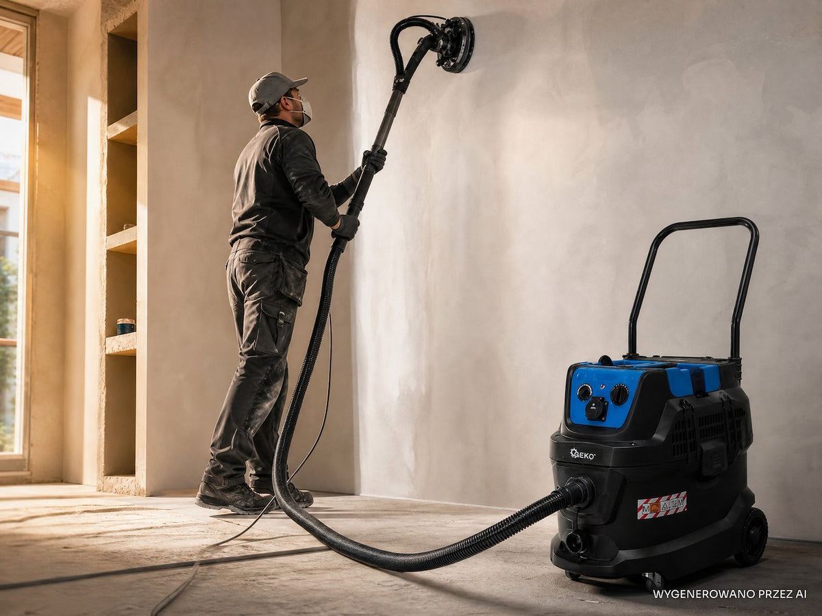 Aspiratore industriale con pulizia automatica del filtro, 1600 W Geko