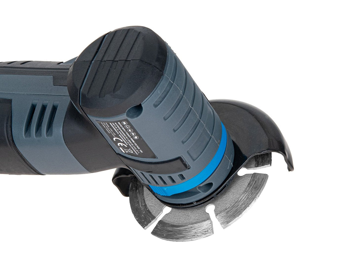 Mini smerigliatrice angolare 12 V – 76 mm, con 2 batterie Geko