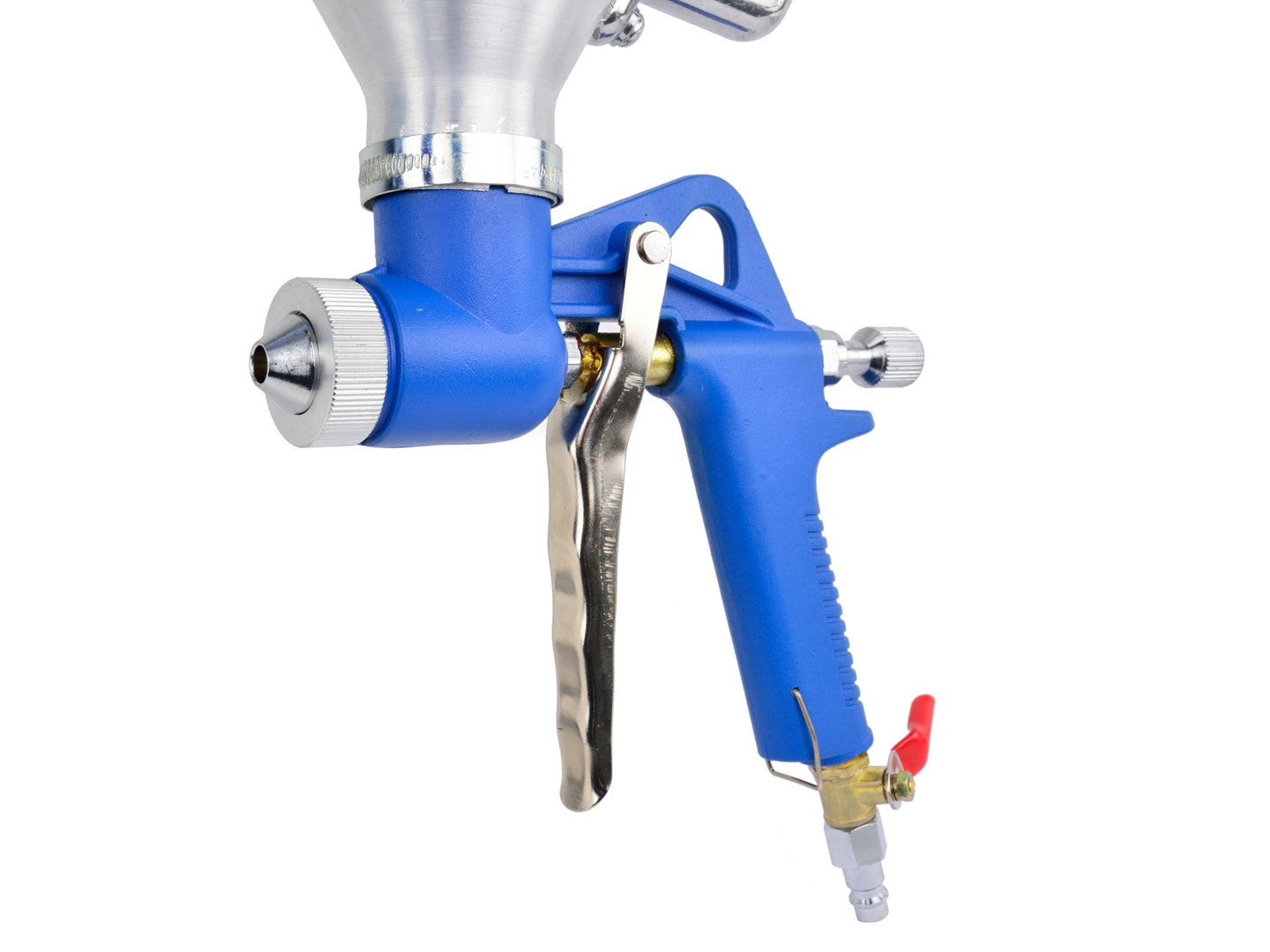 Intonacatrice a spruzzo, pistola a spruzzo per intonaco, pistola ad aria compressa a imbuto, pistola per verniciatura portatile, con ugelli 4, 6, 8 mm